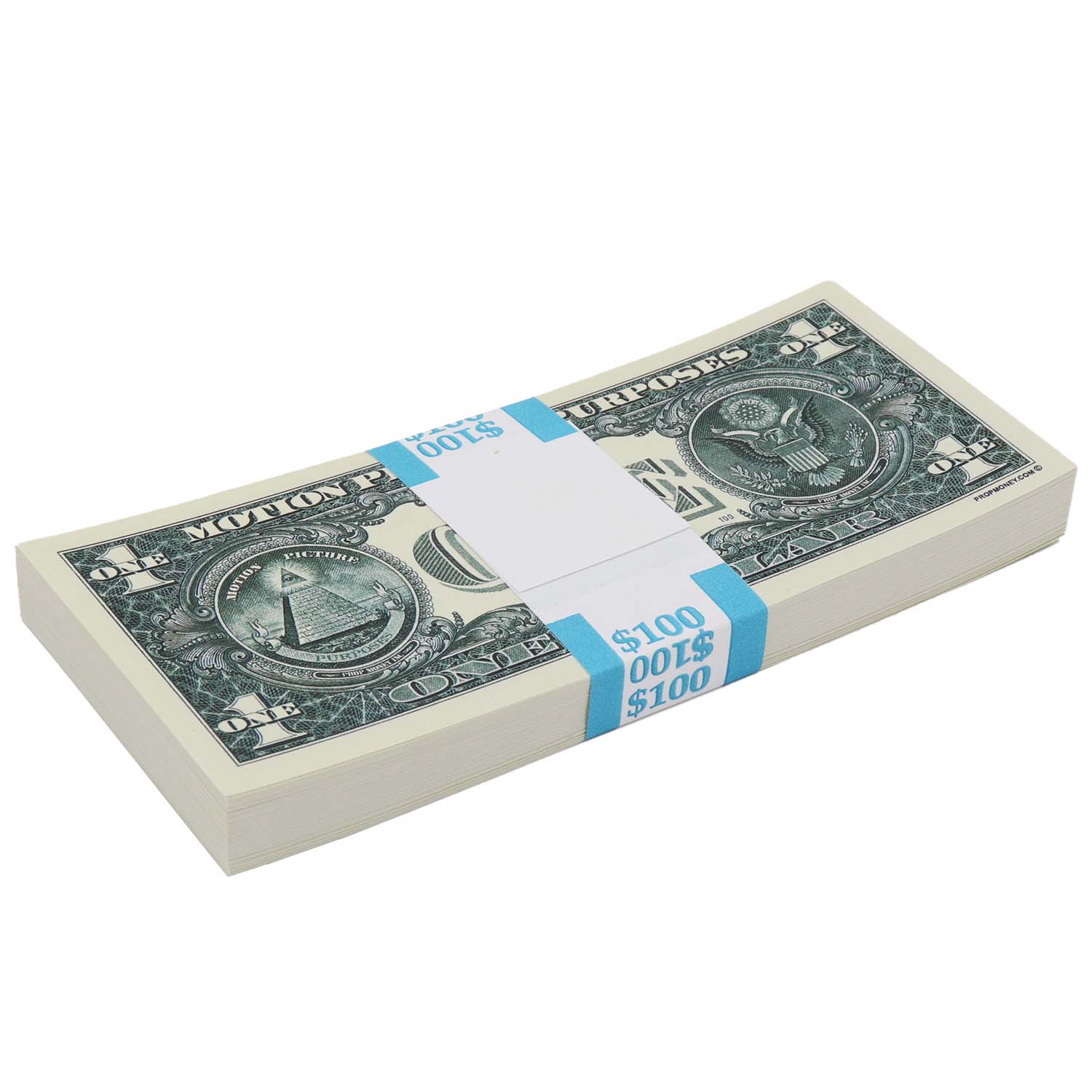 Money Prop - New Series $1 Crisp Full Print $100 Stack - Image 6