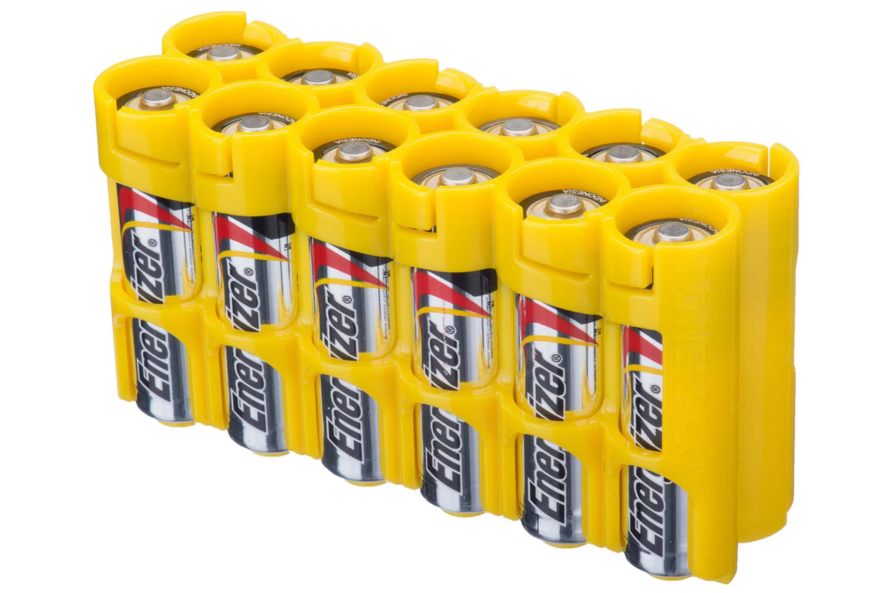 Storacell AA - 12 Pack Battery Caddy (Yellow) - Image 2