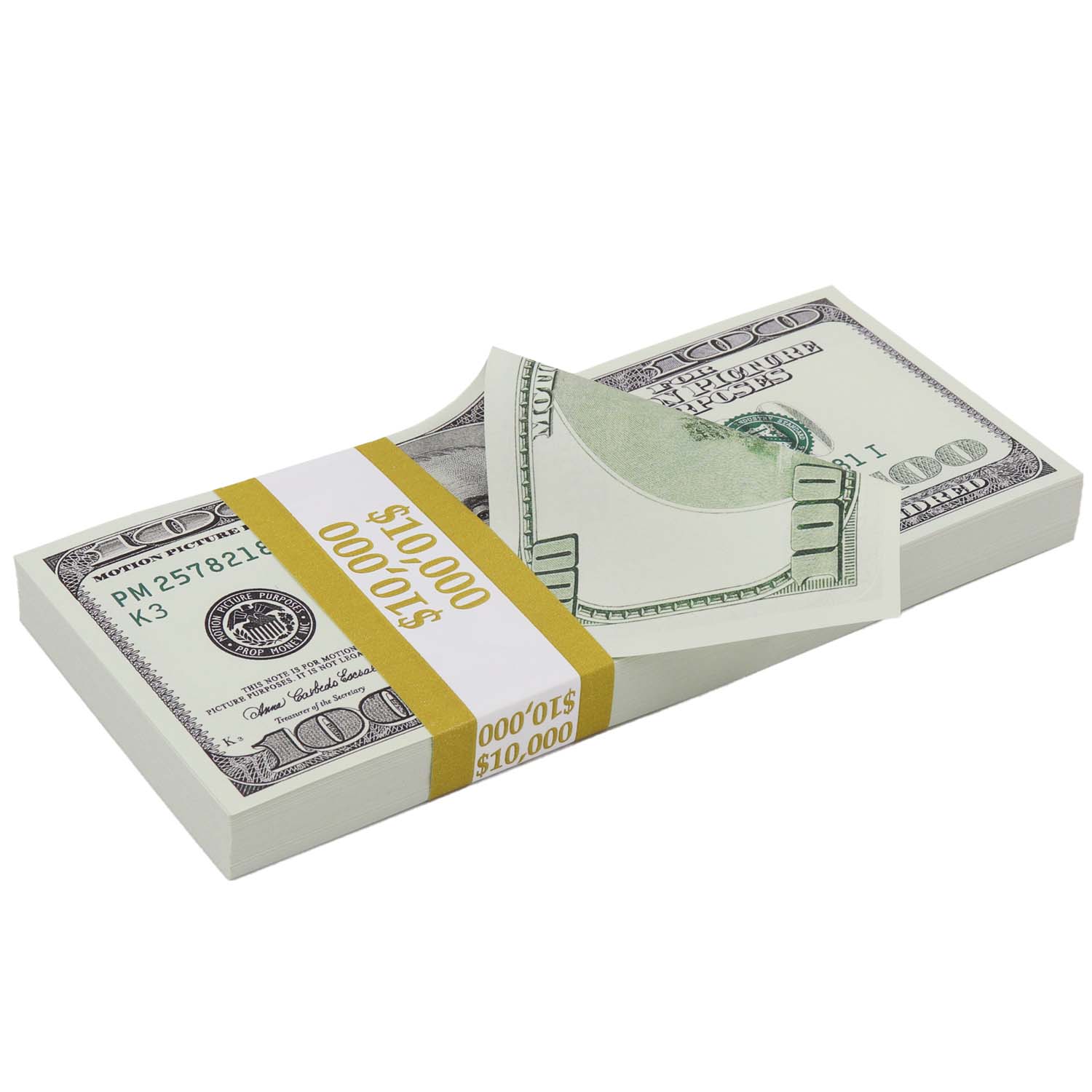 Money Prop - 2000 Series $100 Crisp $150,000 Full Print Stacks - Image 3
