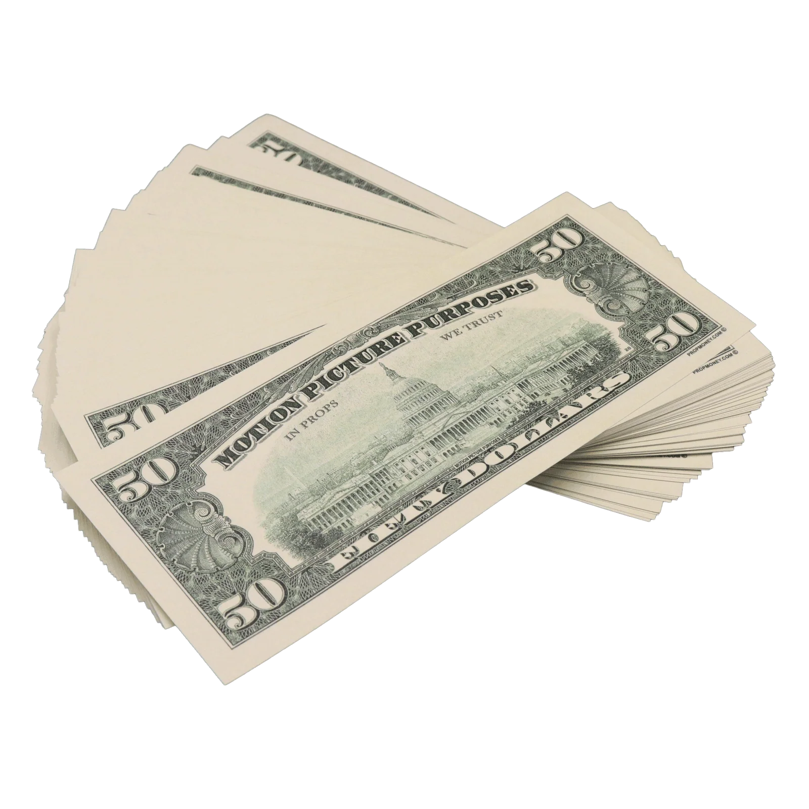 Prop Money - 1990 Series $20, $50, $100 Crisp Full Print $17,000 Stacks - Image 5