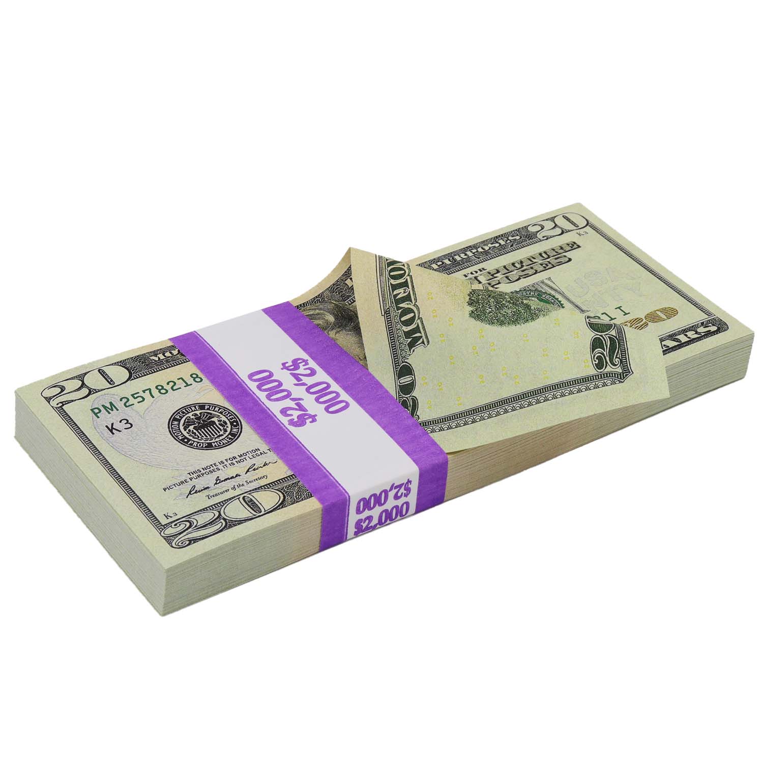 Money Prop - New Series $20, $50, $100 Crisp Full Print $17,000 Stacks - Image 16