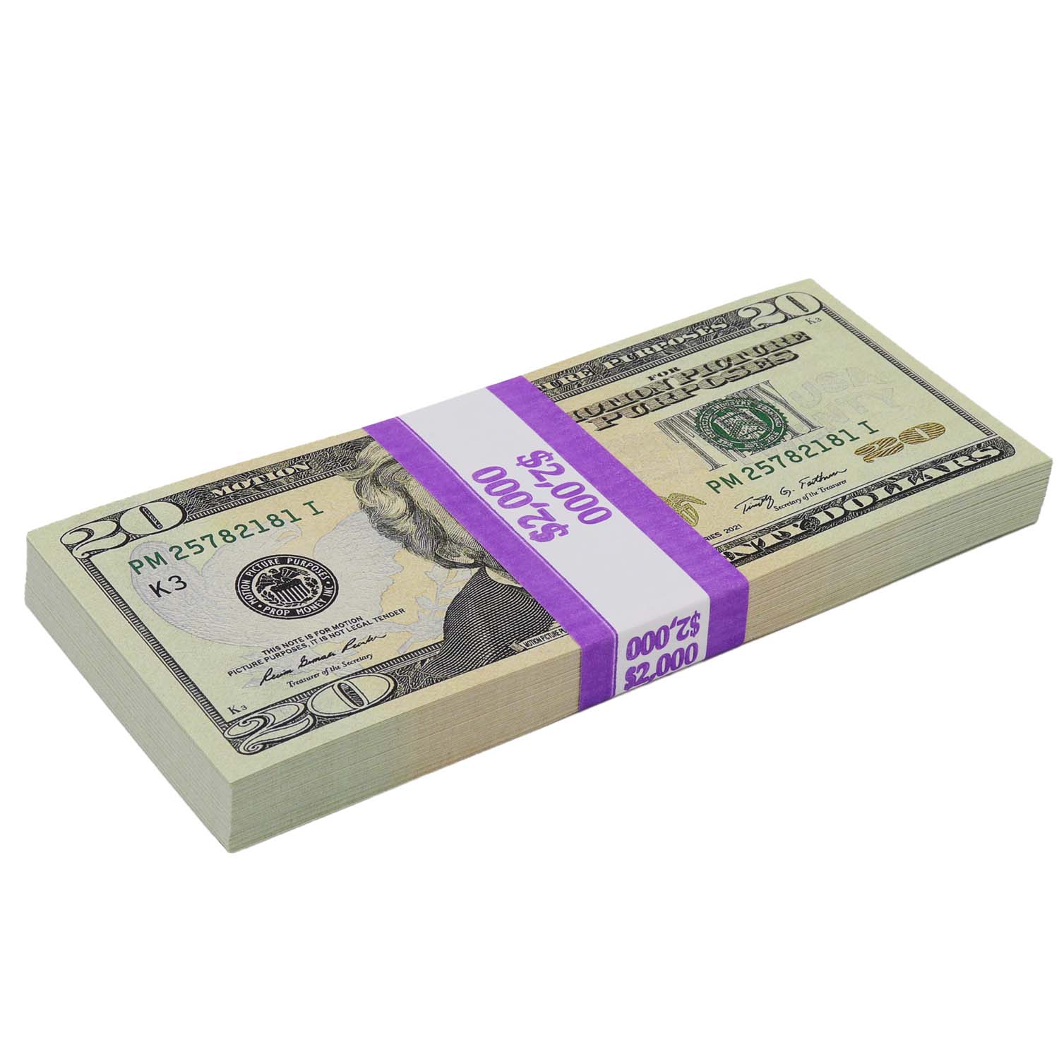 Money Prop - New Series $20, $50, $100 Crisp Full Print $17,000 Stacks - Image 17