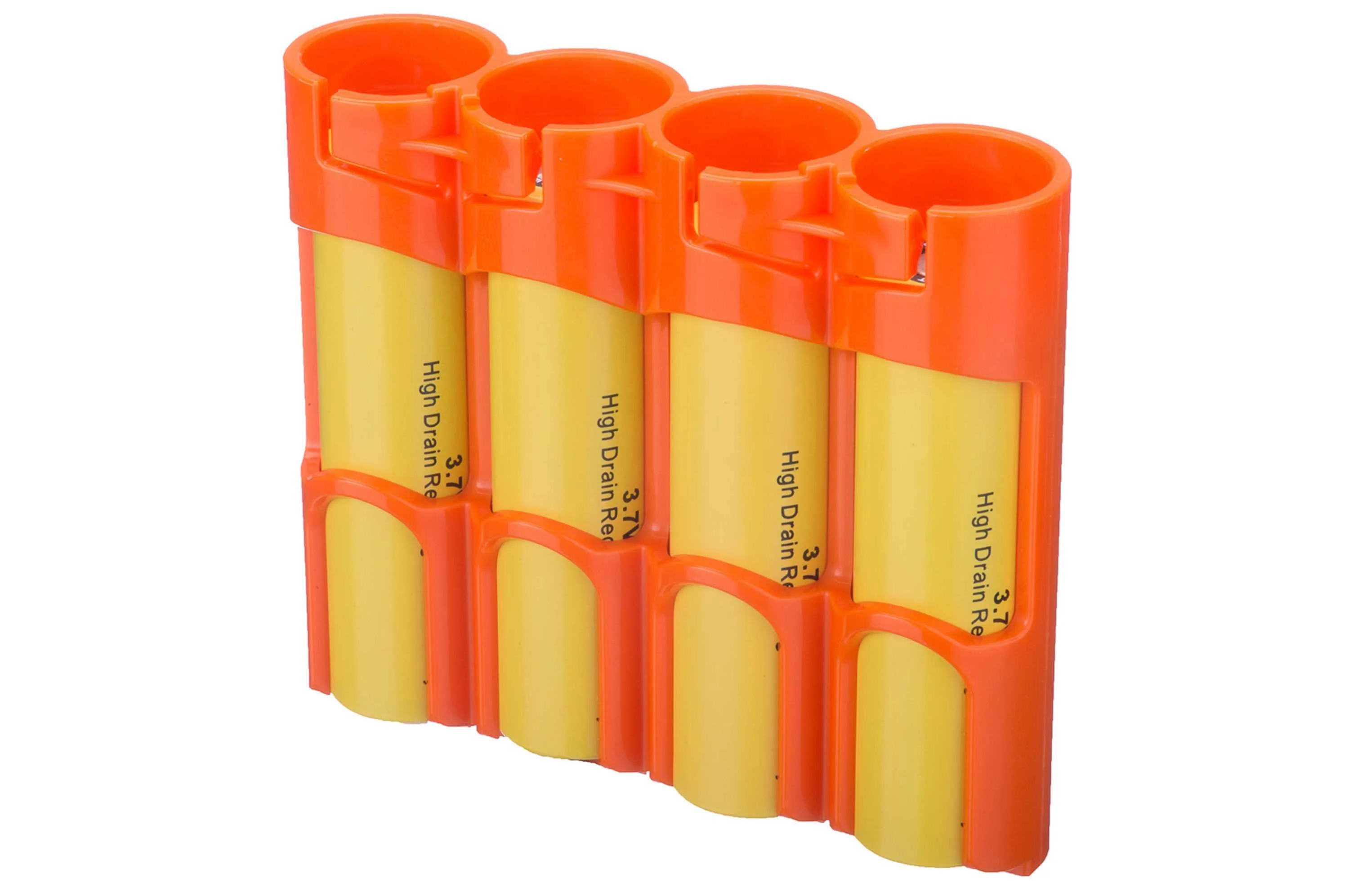 Storacell 18650 - 4 Pack Battery Caddy(Orange) - Image 2