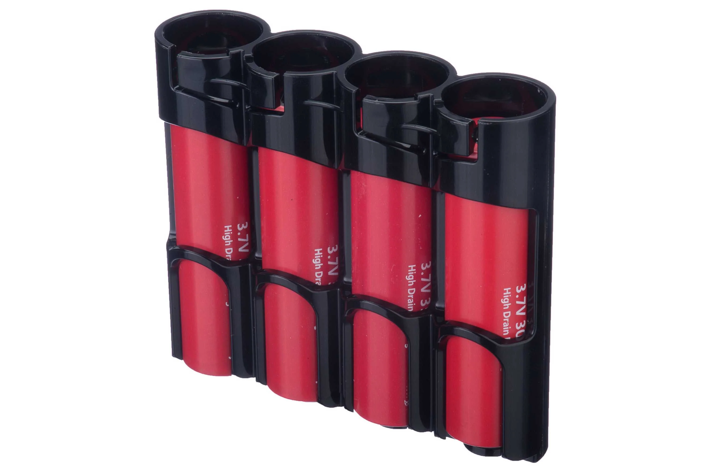 Storacell 18650 - 4 Pack Battery Caddy (Tuxedo Black) - Image 2