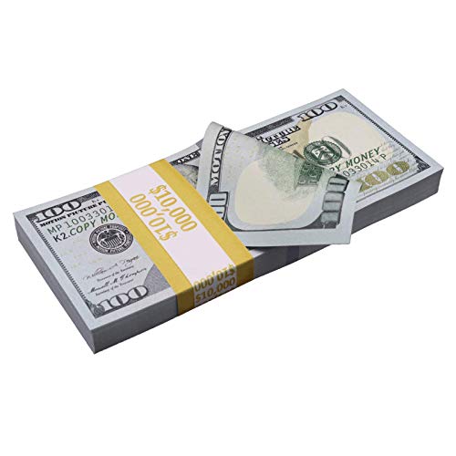 Money Prop - New Series & 2000 Series $100 Crisp $20,000 Full Print Stacks - Image 2