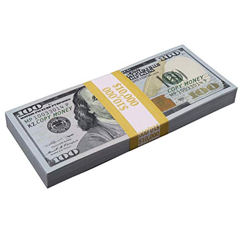 Money Prop - New Series & 2000 Series $100 Crisp $20,000 Full Print Stacks - Image 3
