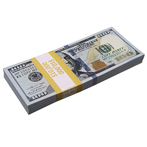 Money Prop - New Series & 2000 Series $100 Crisp $20,000 Full Print Stacks - Image 4