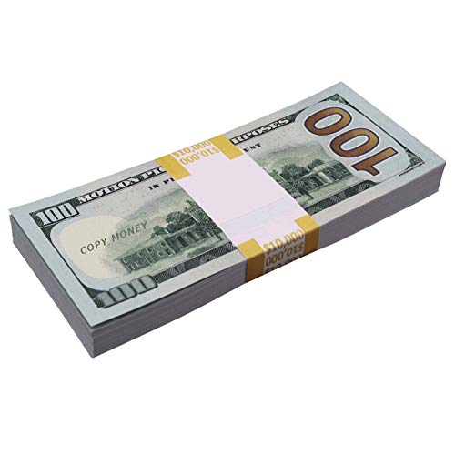 Money Prop - New Series & 2000 Series $100 Crisp $20,000 Full Print Stacks - Image 5