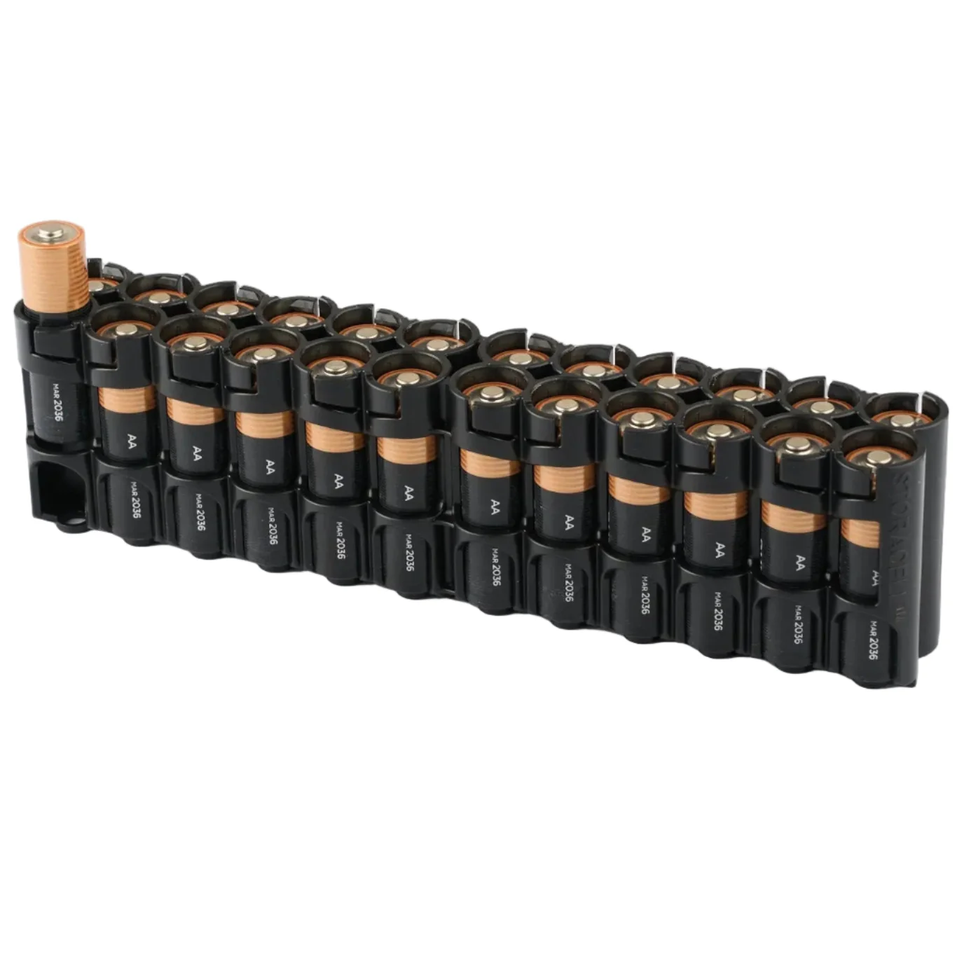 Storacell 24 AA Pack Battery Caddy (Black) - Image 3