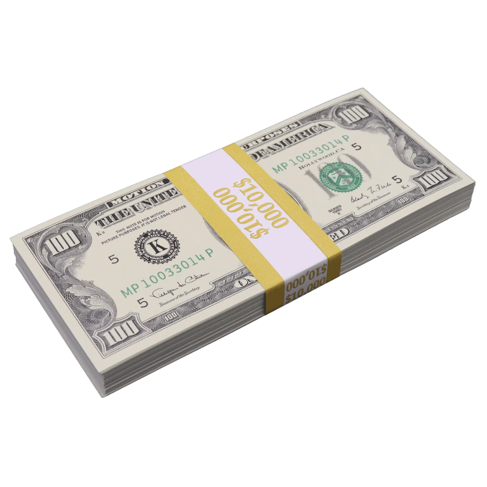 Money Prop - 1990, 2000, and New Series $100 Full Print $30,000 Stacks - Image 13