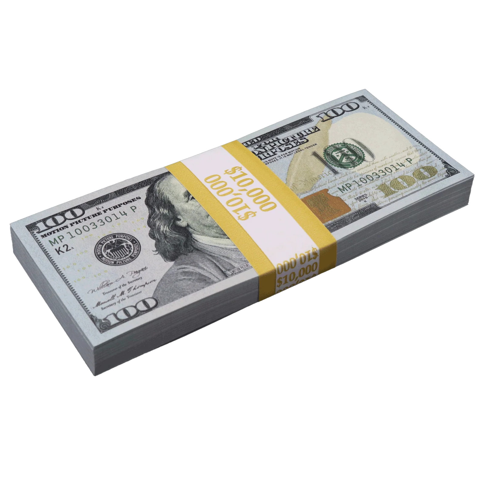 Money Prop - 1990, 2000, and New Series $100 Full Print $30,000 Stacks - Image 3
