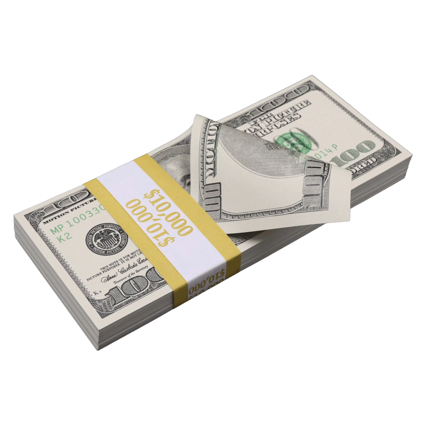 Money Prop - 1990, 2000, and New Series $100 Full Print $30,000 Stacks - Image 7