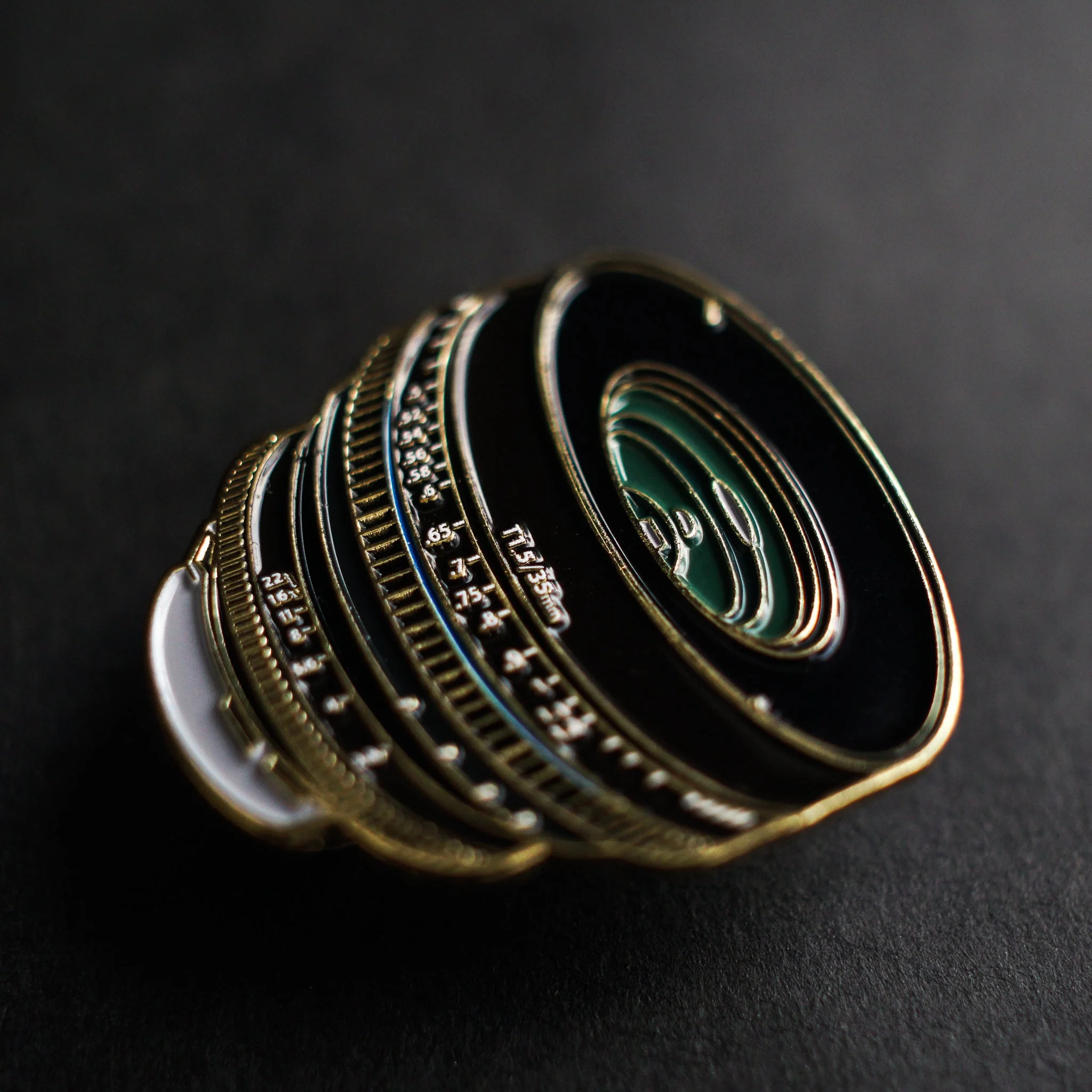 35mm Lens Enamel Pin - Image 3
