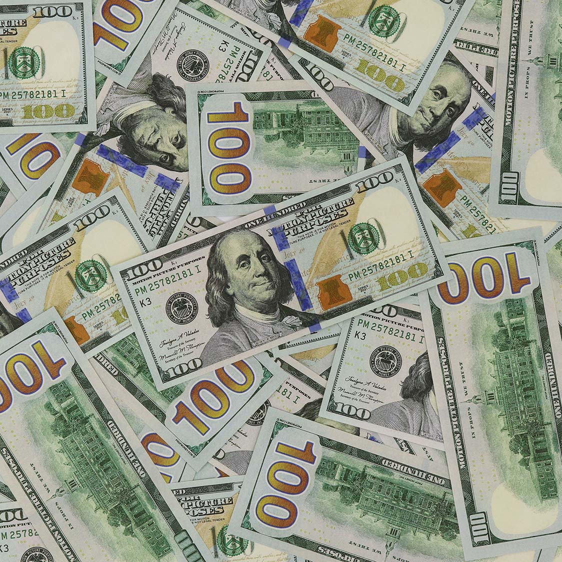 Money Prop - New Series $100 Crisp Full Print $100,000 Stacks - Image 3