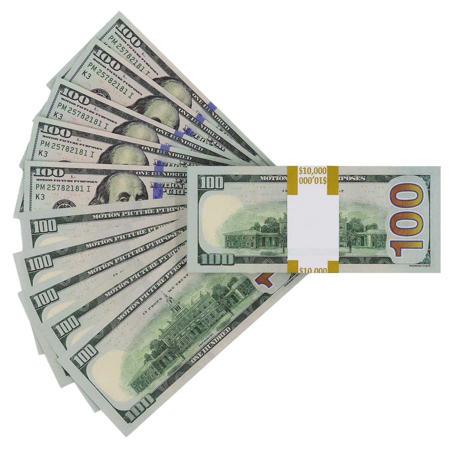 Money Prop - New Series $100 Crisp Full Print $100,000 Stacks - Image 5