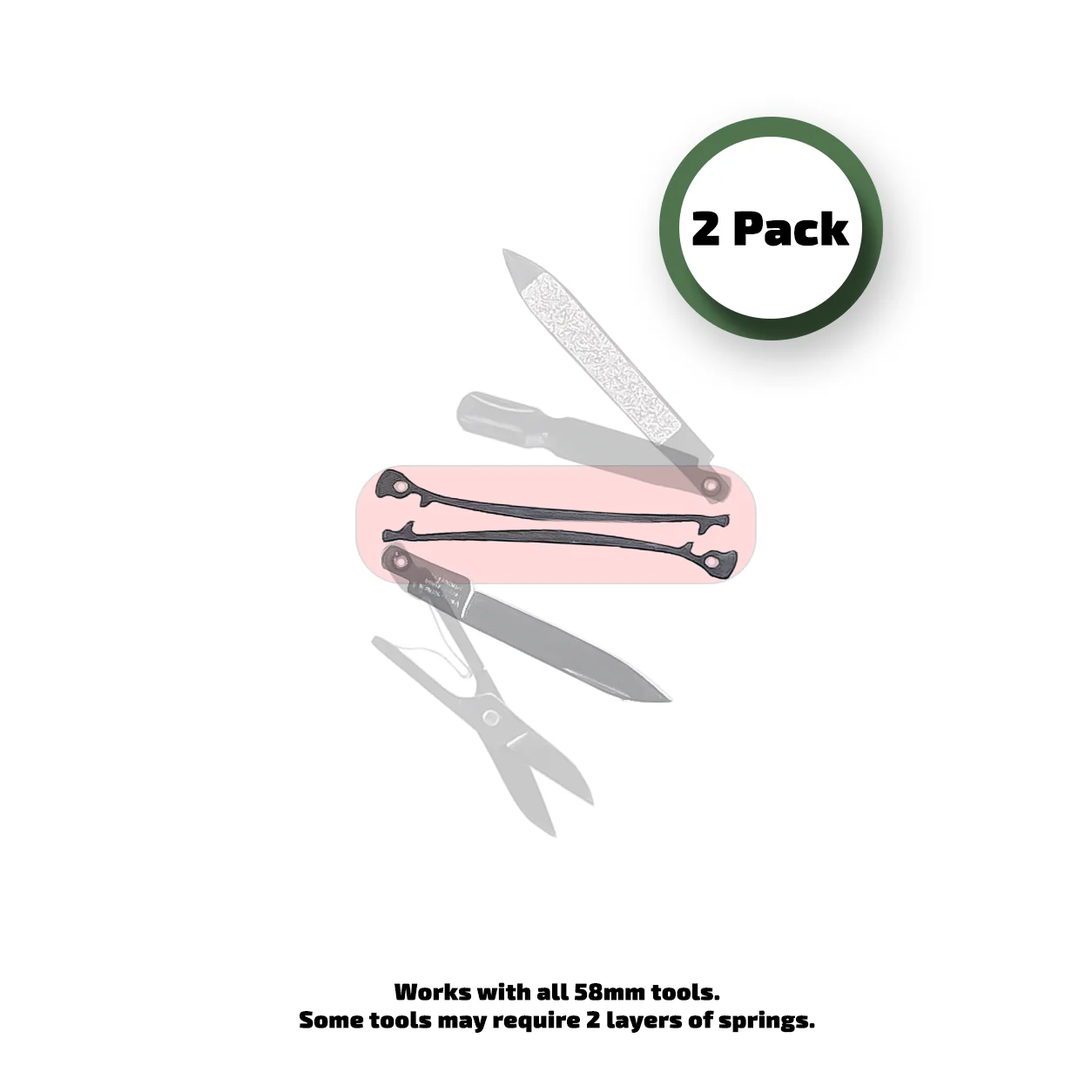 Swiss Army Knife 58mm Victorinox Replacement Parts for Mods or Repair - Image 10