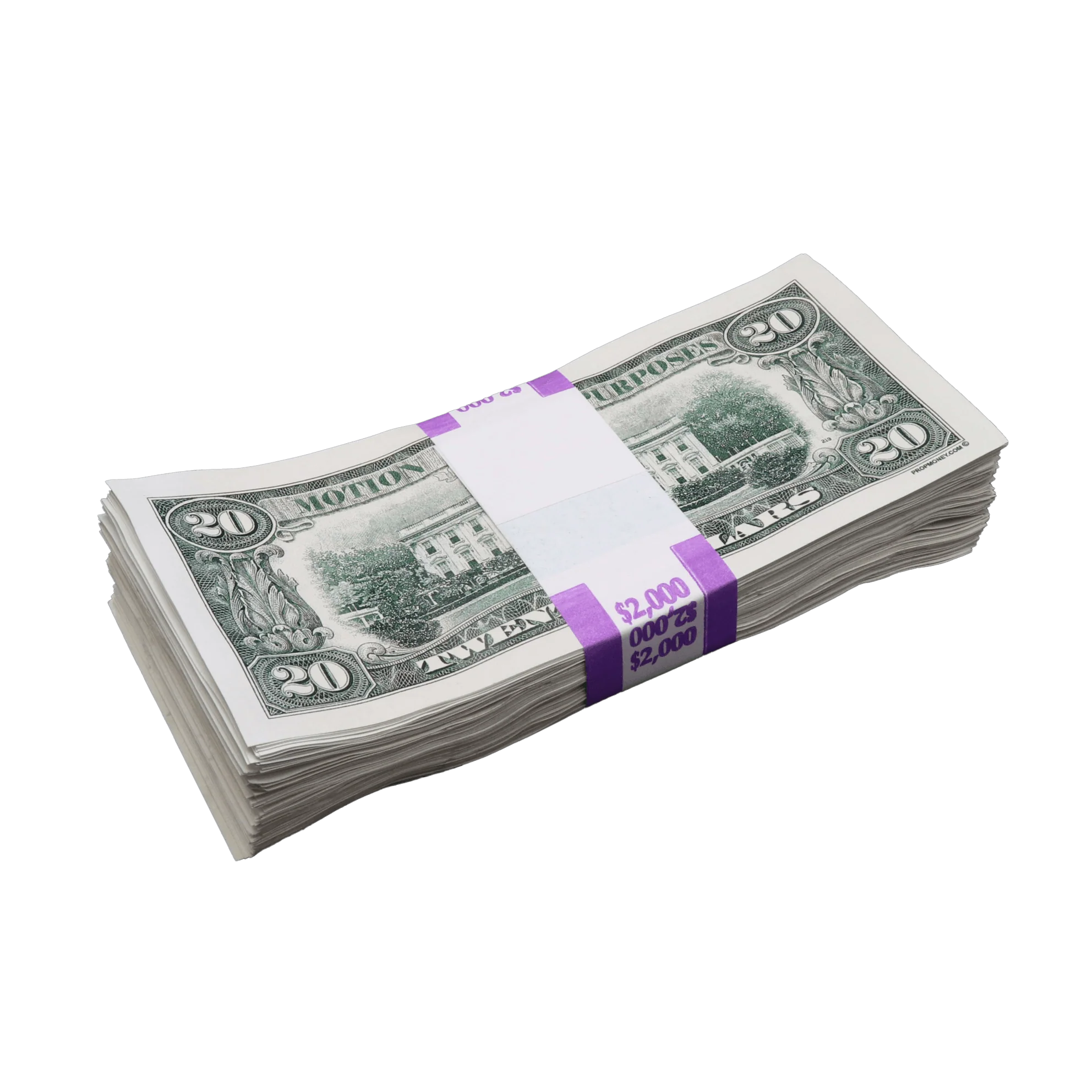 Money Prop - 1990 Series $50 Aged Full Print $6,000 Stacks Bundle - Image 6