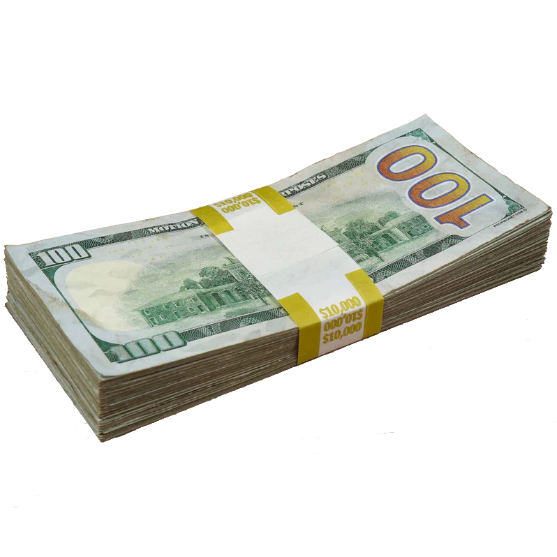 Money Prop - New Series $100 ✔️RealAged™ $10,000 Stack Full Print Stack - Image 4