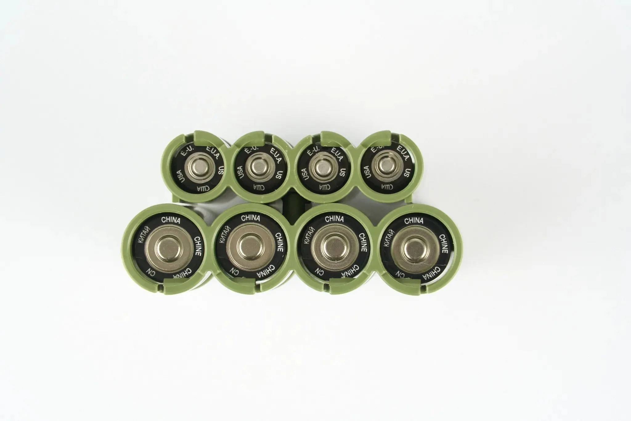 Storacell AA/AAA Combo - 8 Pack Battery Caddy (Military Green) - Image 3