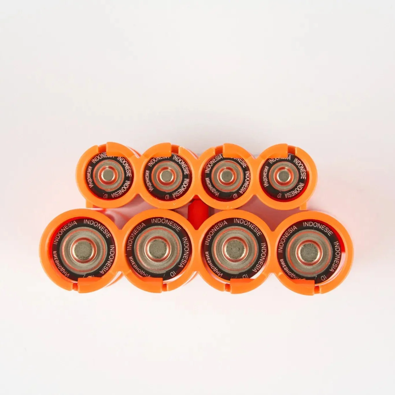 Storacell AA/AAA Combo - 8 Pack Battery Caddy (Orange) - Image 3