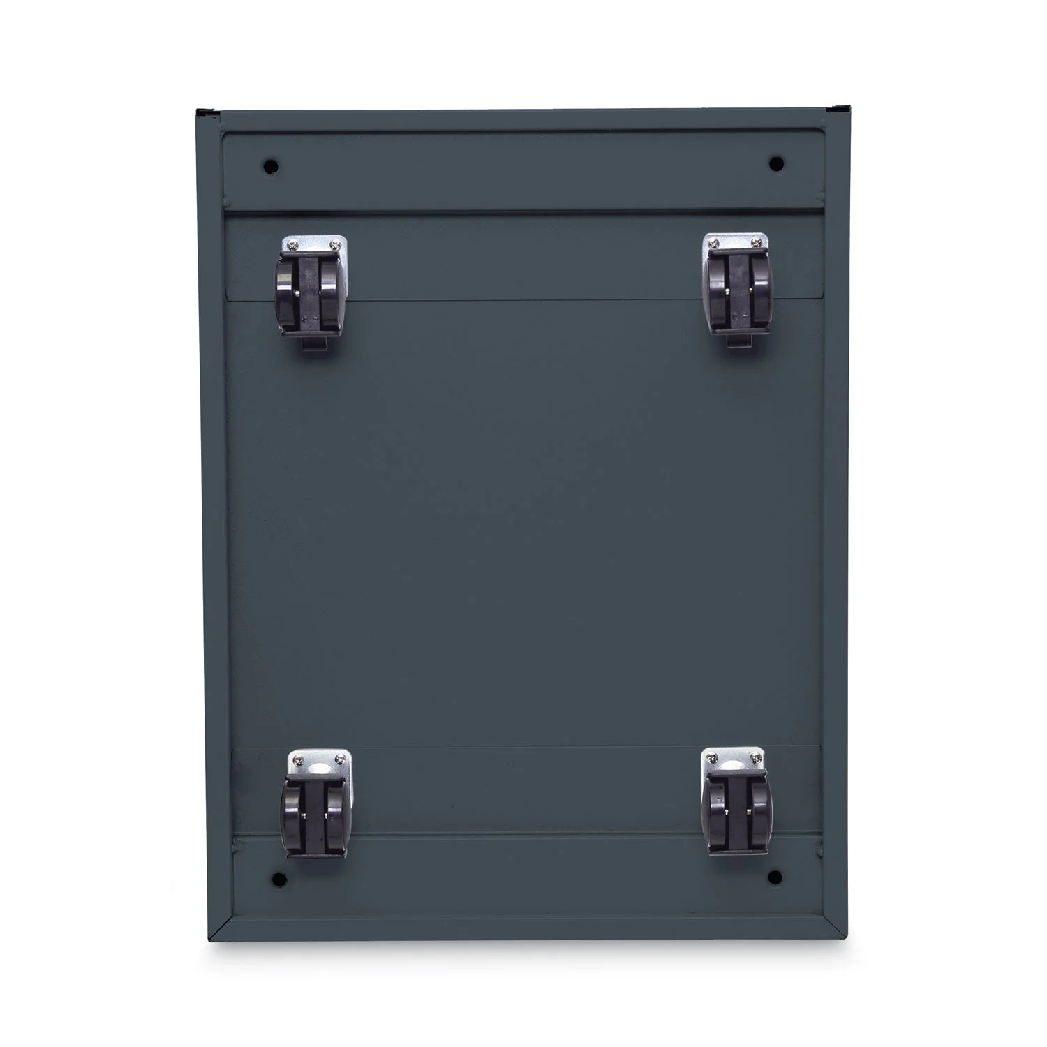 Alera File Pedestal, Left or Right, 2-Drawers: Box/File, Legal/Letter, Charcoal, 14.96" x 19.29" x 21.65" - Image 9