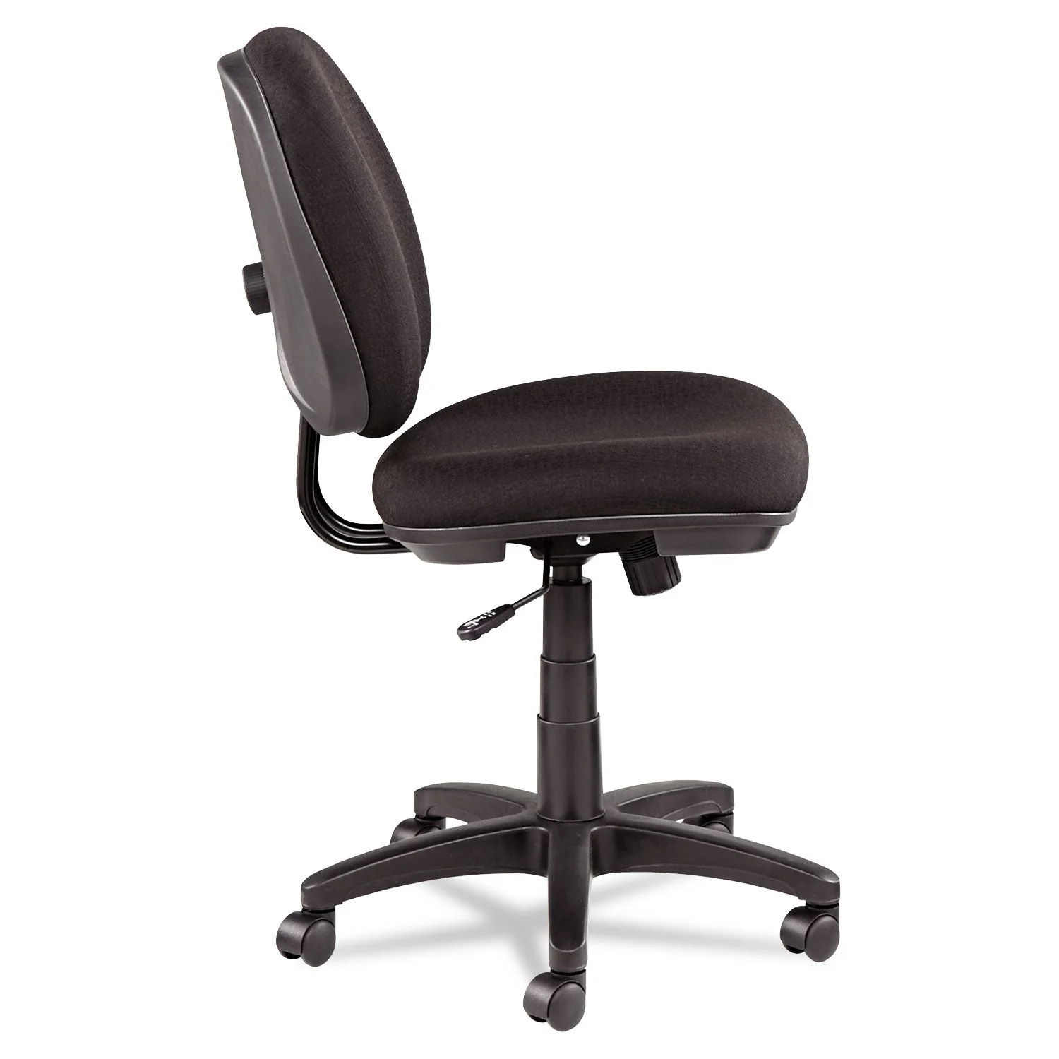 Alera Interval Series Swivel/Tilt Task Chair, Supports Up to 275 lb, 18.42" to 23.46" Seat Height, Black - Image 8