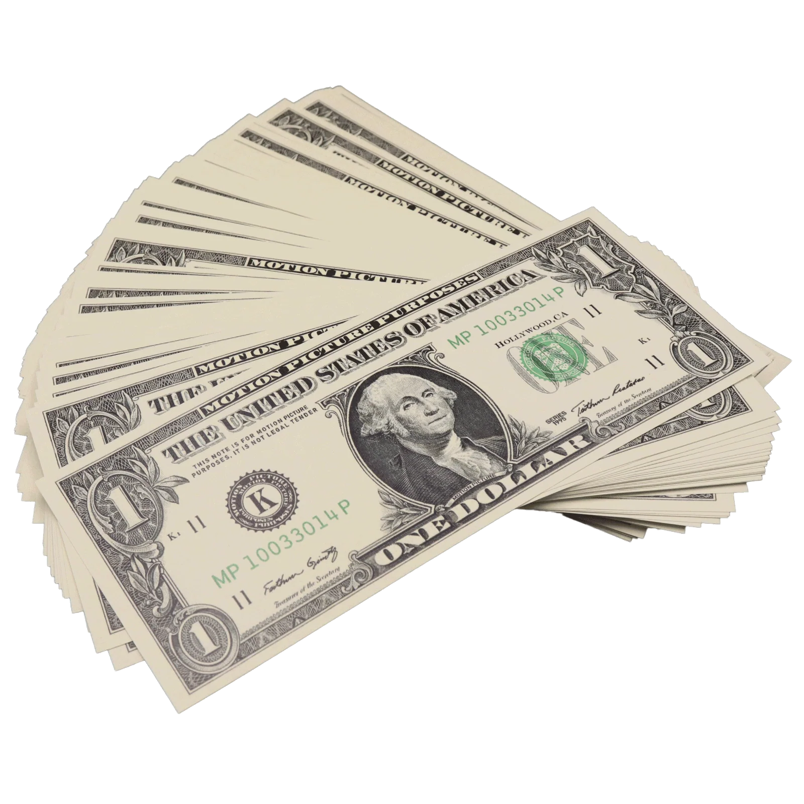 Money Prop - 1990 Series All Denomination Full Print Mixed Bills Stack - Image 16