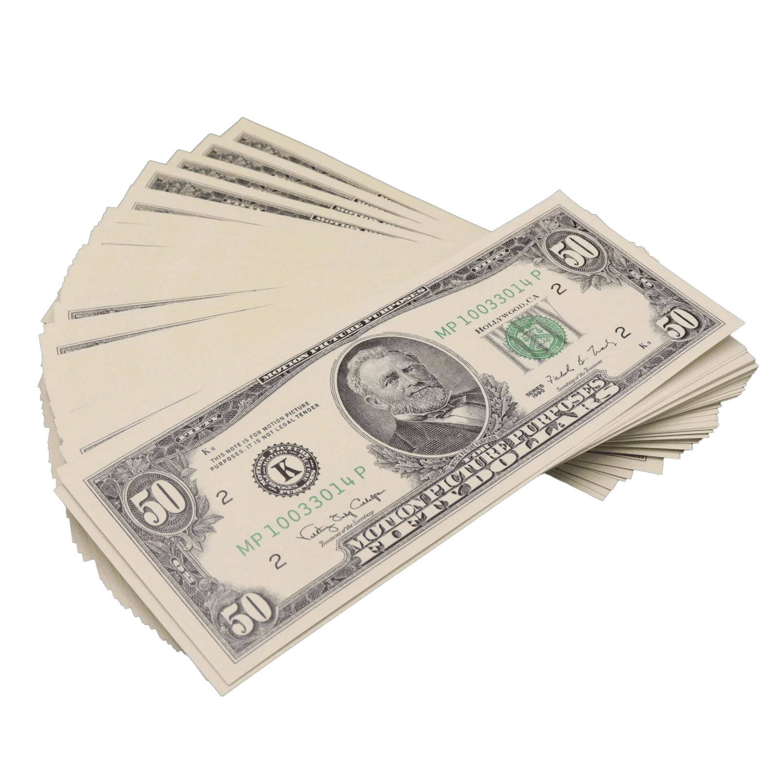 Money Prop - 1990 Series All Denomination Full Print Mixed Bills Stack - Image 6