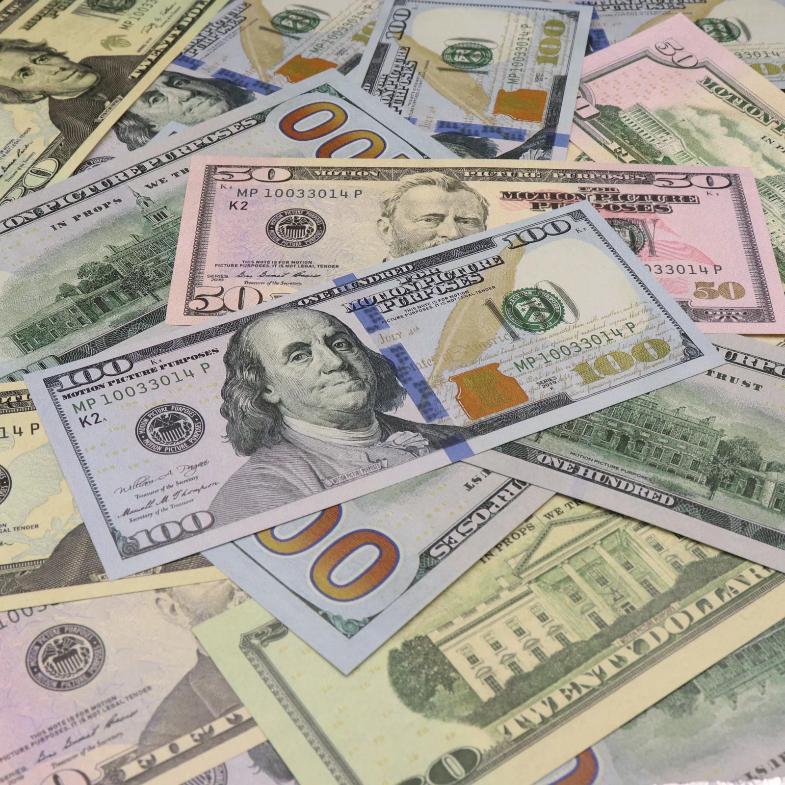 Money Prop - New Series All Denomination Full Print Mixed Bills Stack - Image 17