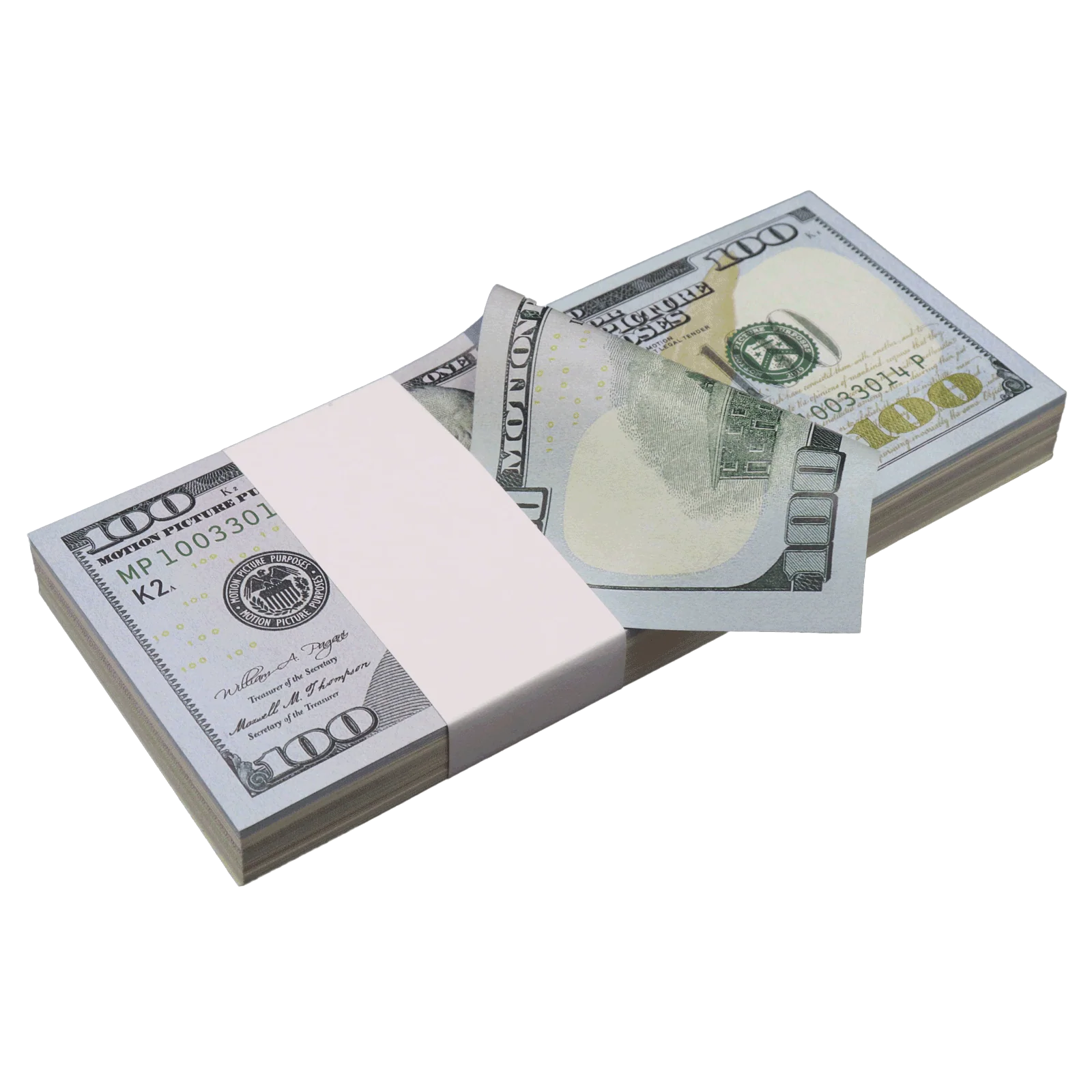 Money Prop - New Series All Denomination Full Print Mixed Bills Stack - Image 2