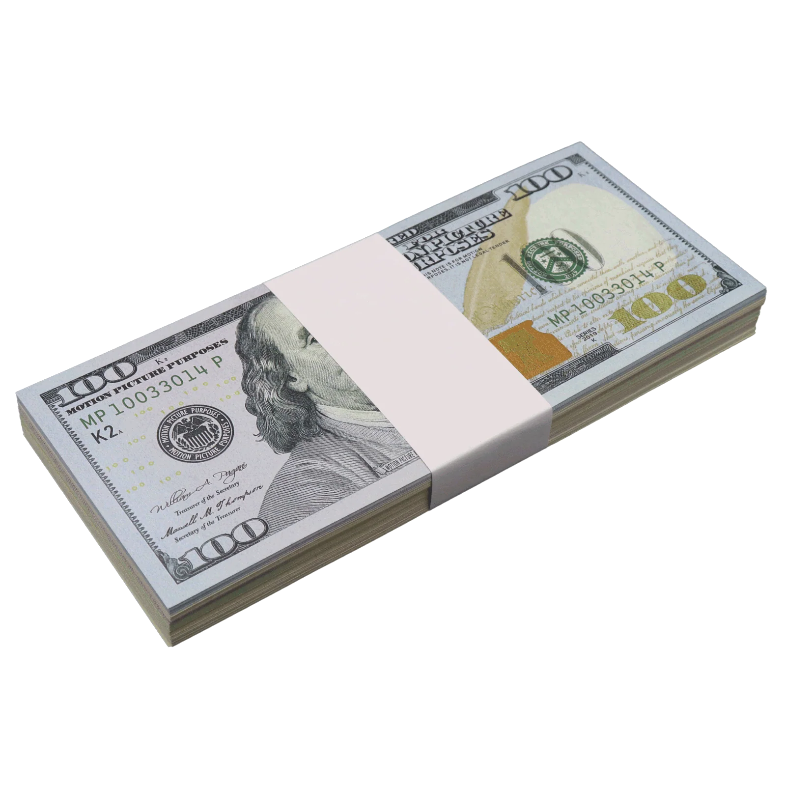 Money Prop - New Series All Denomination Full Print Mixed Bills Stack - Image 3