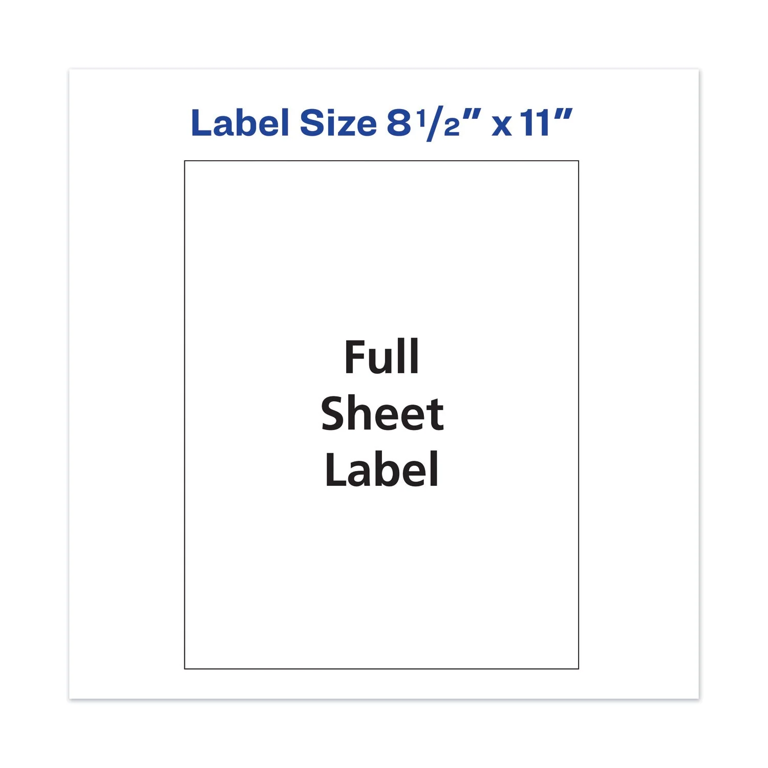 Avery Copier Mailing Labels, Copiers, 8.5 x 11, White, 100/Box - Image 6