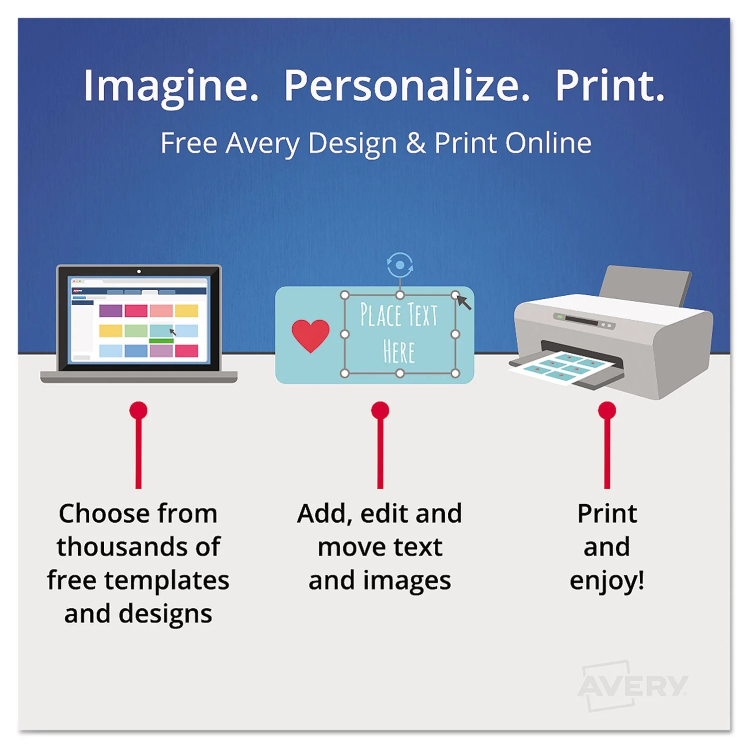 Avery Durable Permanent ID Labels with TrueBlock Technology, Laser Printers, 3.5 x 5, White, 4/Sheet, 50 Sheets/Pack - Image 6