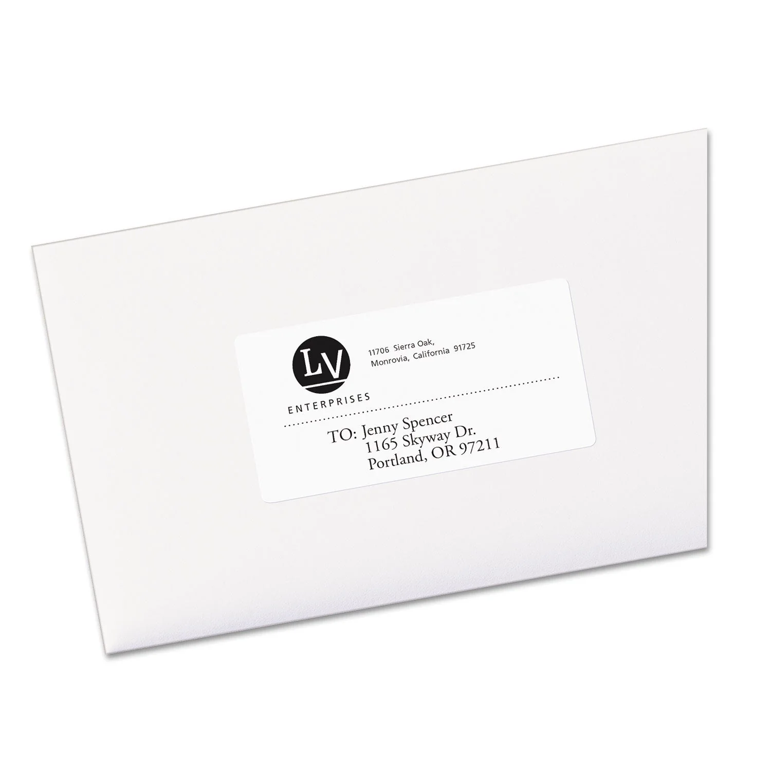 Avery EcoFriendly Mailing Labels, Inkjet/Laser Printers, 2 x 4, White, 10/Sheet, 100 Sheets/Pack - Image 2