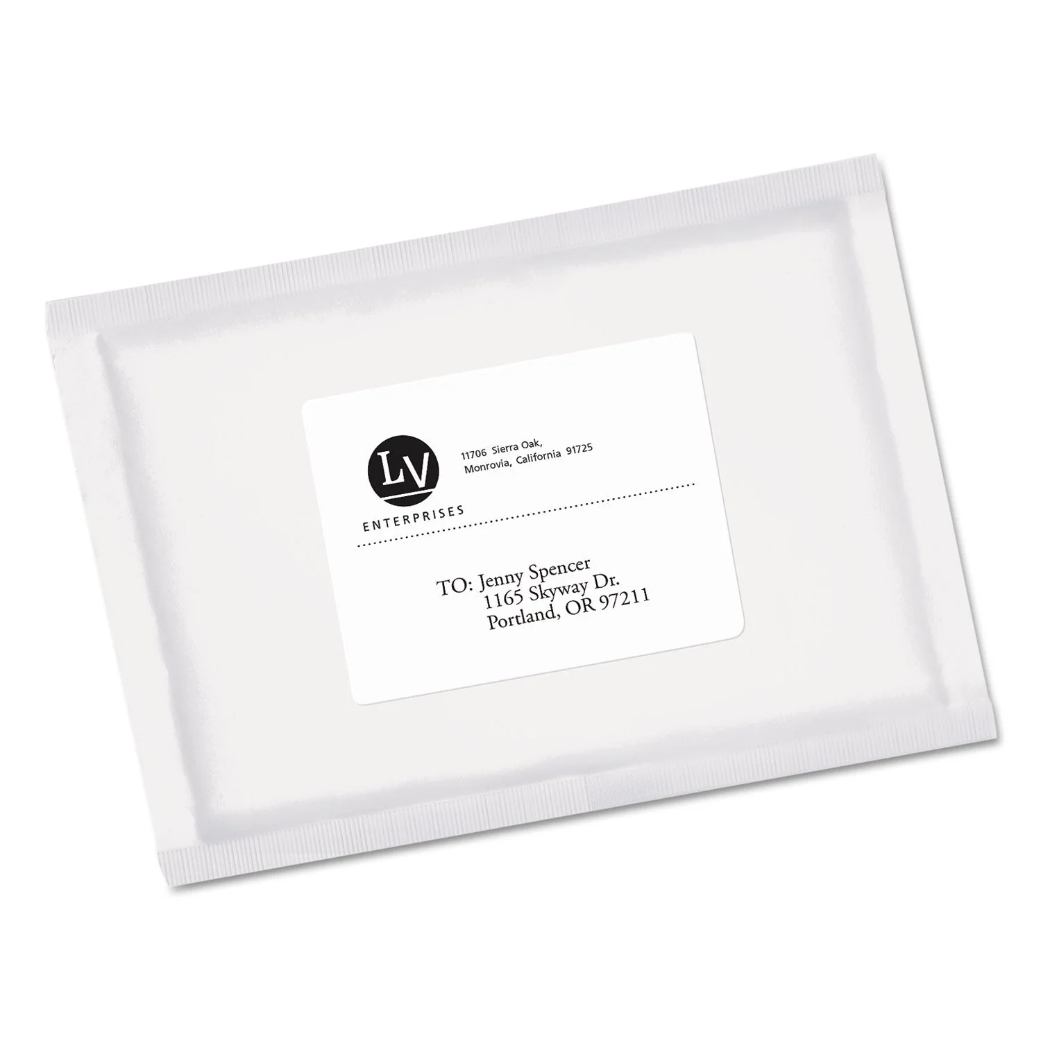 Avery EcoFriendly Mailing Labels, Inkjet/Laser Printers, 3.33 x 4, White, 6/Sheet, 100 Sheets/Pack - Image 2