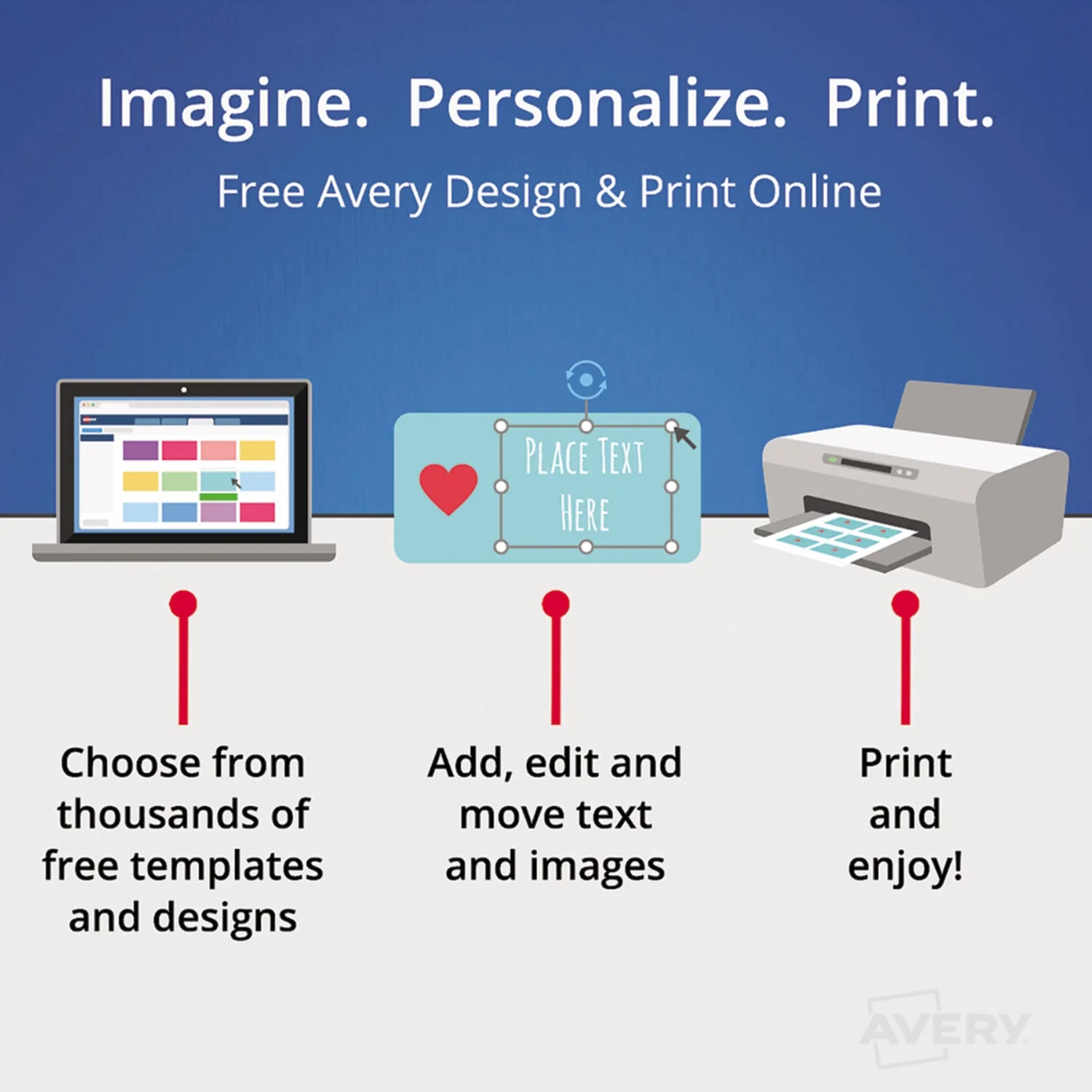 Avery EcoFriendly Mailing Labels, Inkjet/Laser Printers, 3.33 x 4, White, 6/Sheet, 100 Sheets/Pack - Image 5