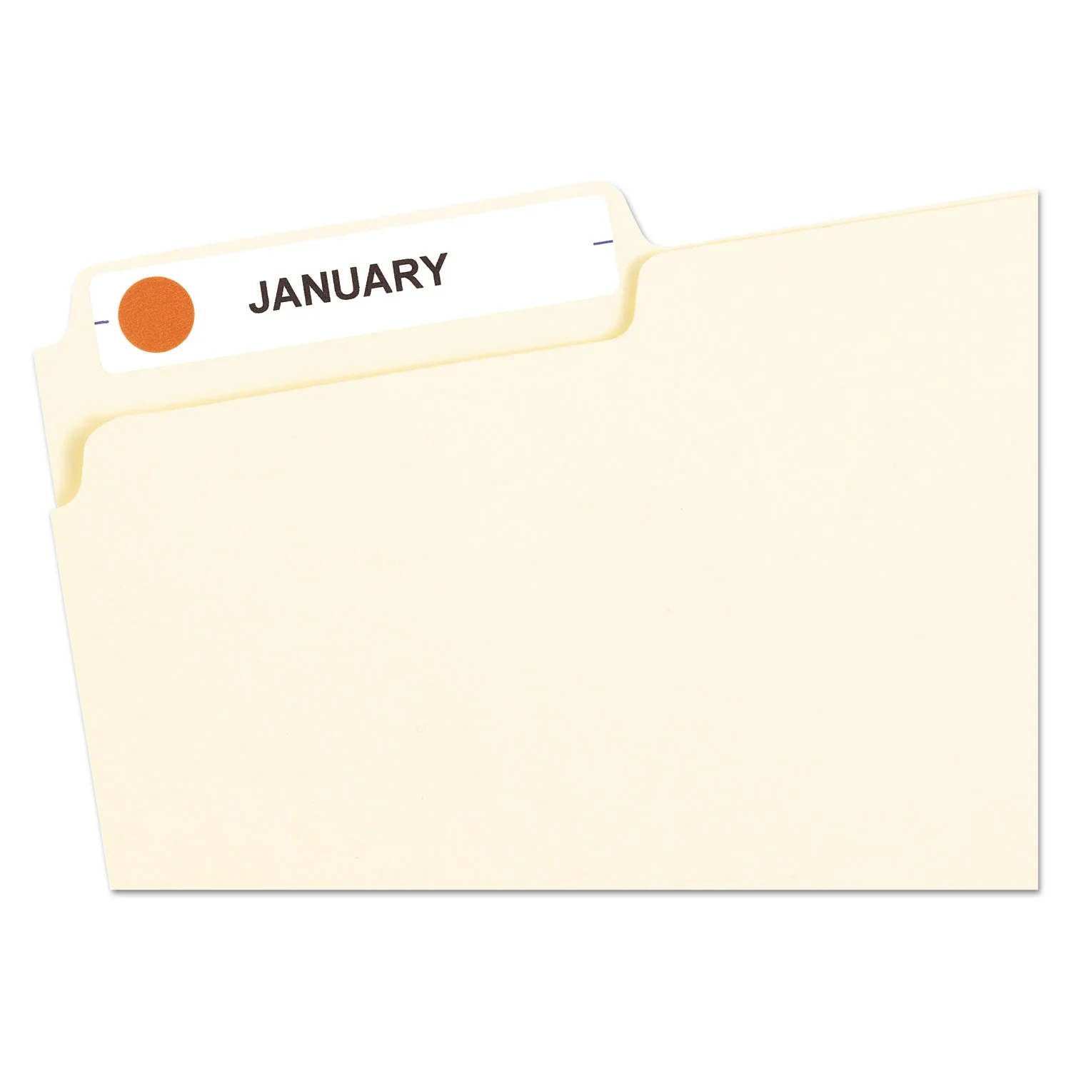 Avery Handwrite Only Self-Adhesive Removable Round Color-Coding Labels, 0.5" dia, Neon Red, 60/Sheet, 14 Sheets/Pack, (5051) - Image 2