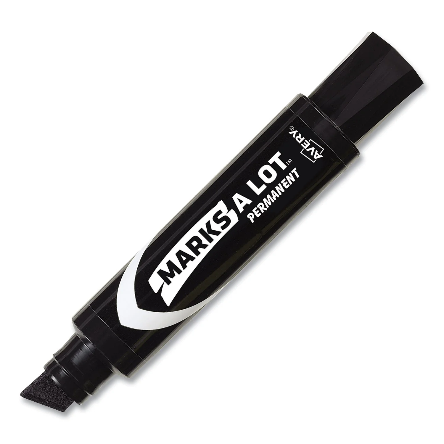 Avery MARKS A LOT Extra-Large Desk-Style Permanent Marker, Extra-Broad Chisel Tip, Black (24148) - Image 8