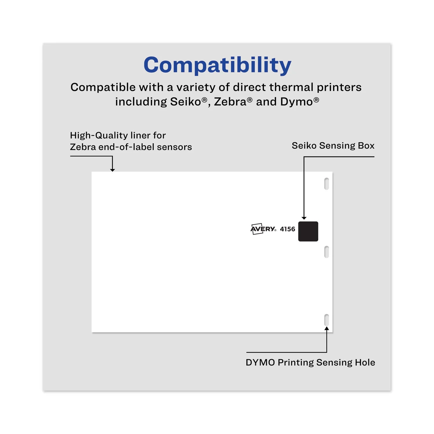 Avery Multipurpose Thermal Labels, 4 x 6, White, 220/Roll - Image 2