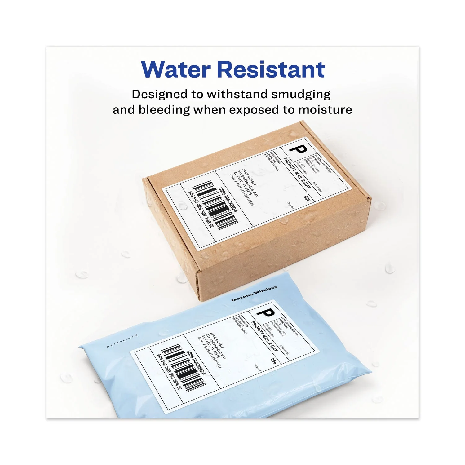 Avery Multipurpose Thermal Labels, 4 x 6, White, 220/Roll - Image 4