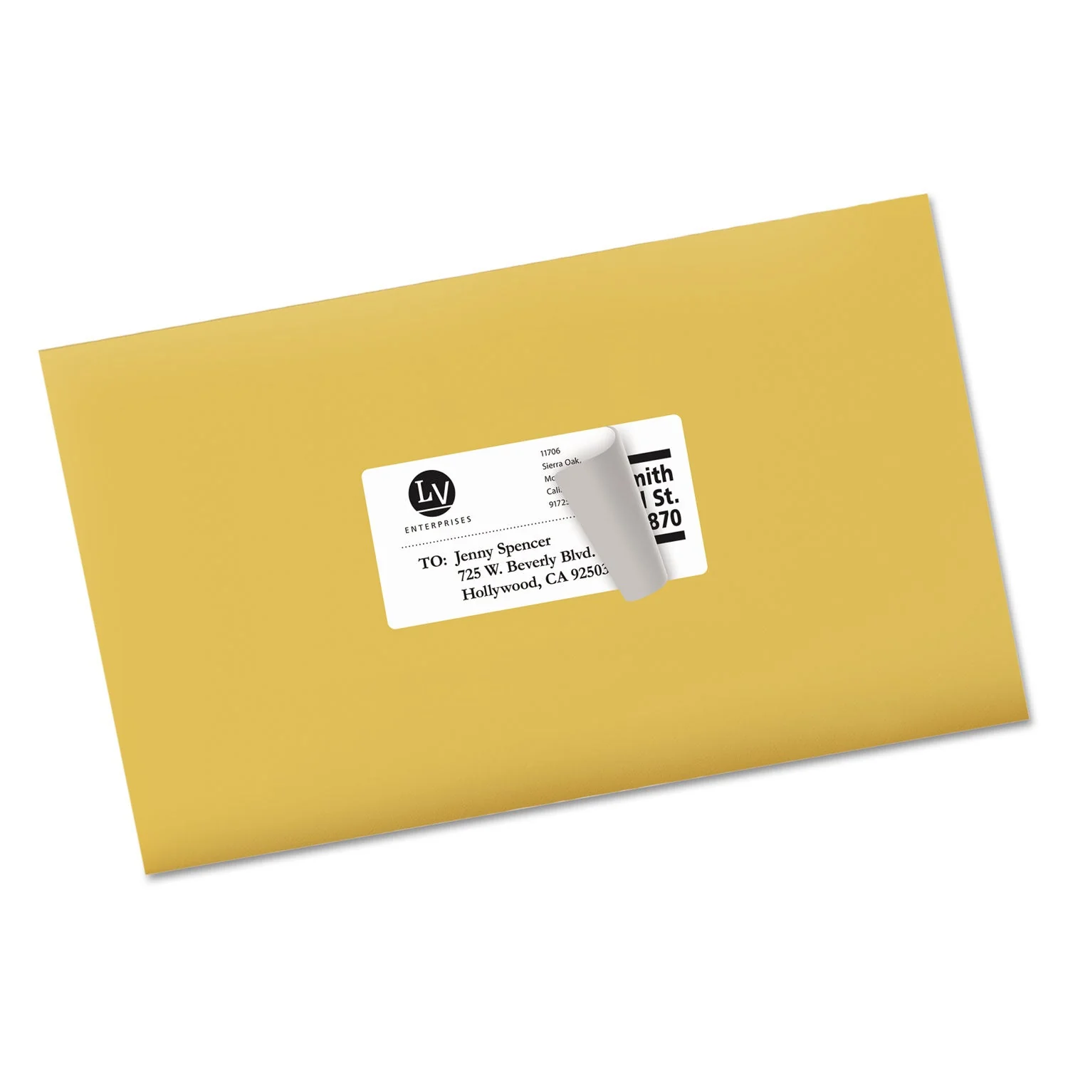 Avery Shipping Labels w/ TrueBlock Technology, Laser Printers, 2 x 4, White, 10/Sheet, 100 Sheets/Box - Image 9