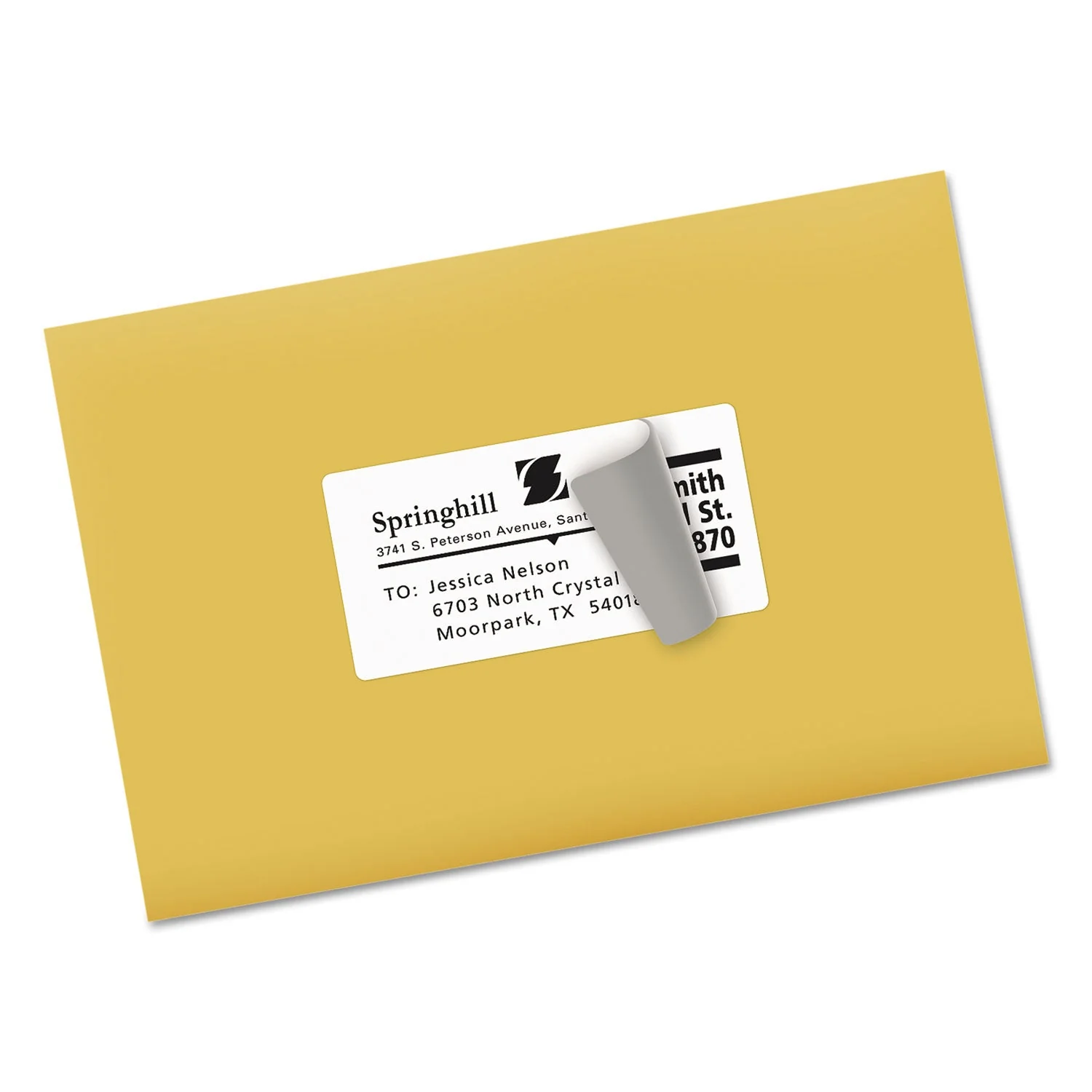 Avery Shipping Labels w/ TrueBlock Technology, Laser Printers, 2 x 4, White, 10/Sheet, 250 Sheets/Box - Image 9