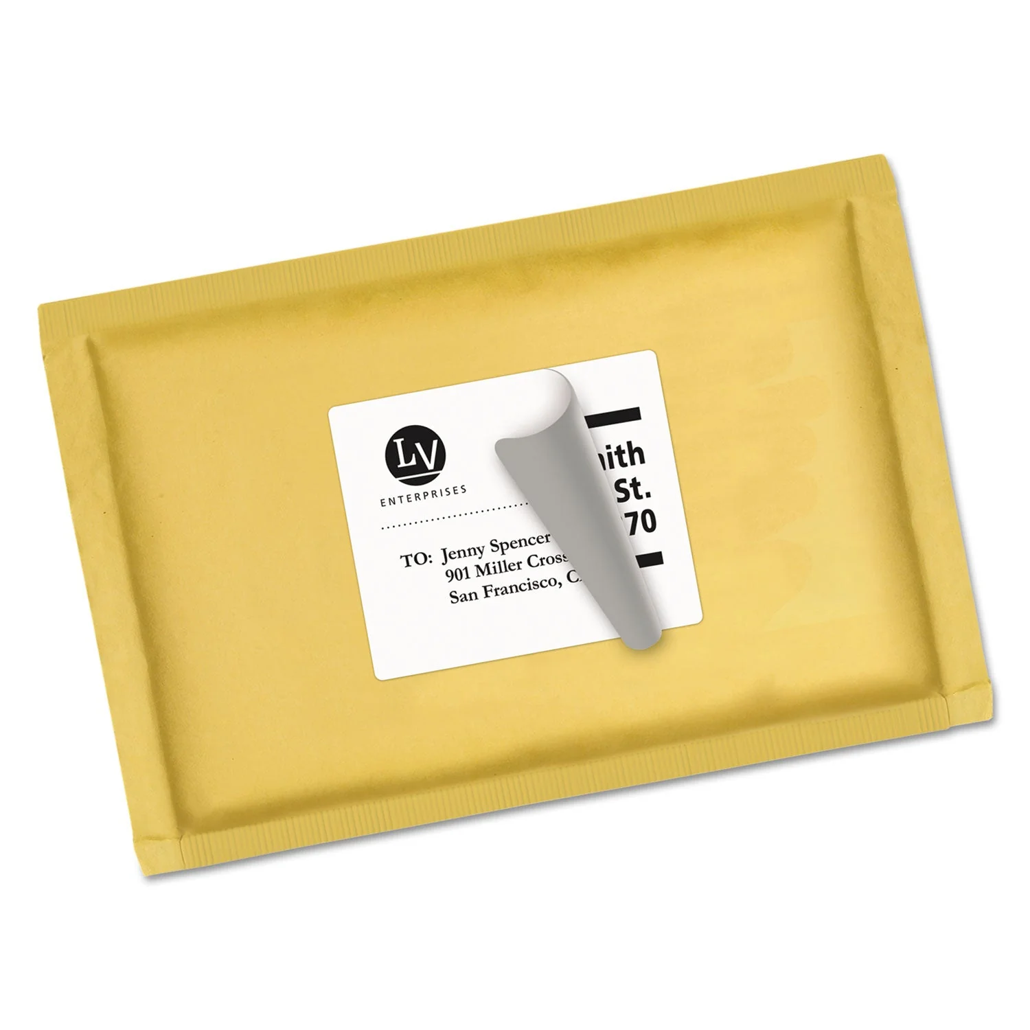 Avery Shipping Labels w/ TrueBlock Technology, Laser Printers, 3.33 x 4, White, 6/Sheet, 100 Sheets/Box - Image 10