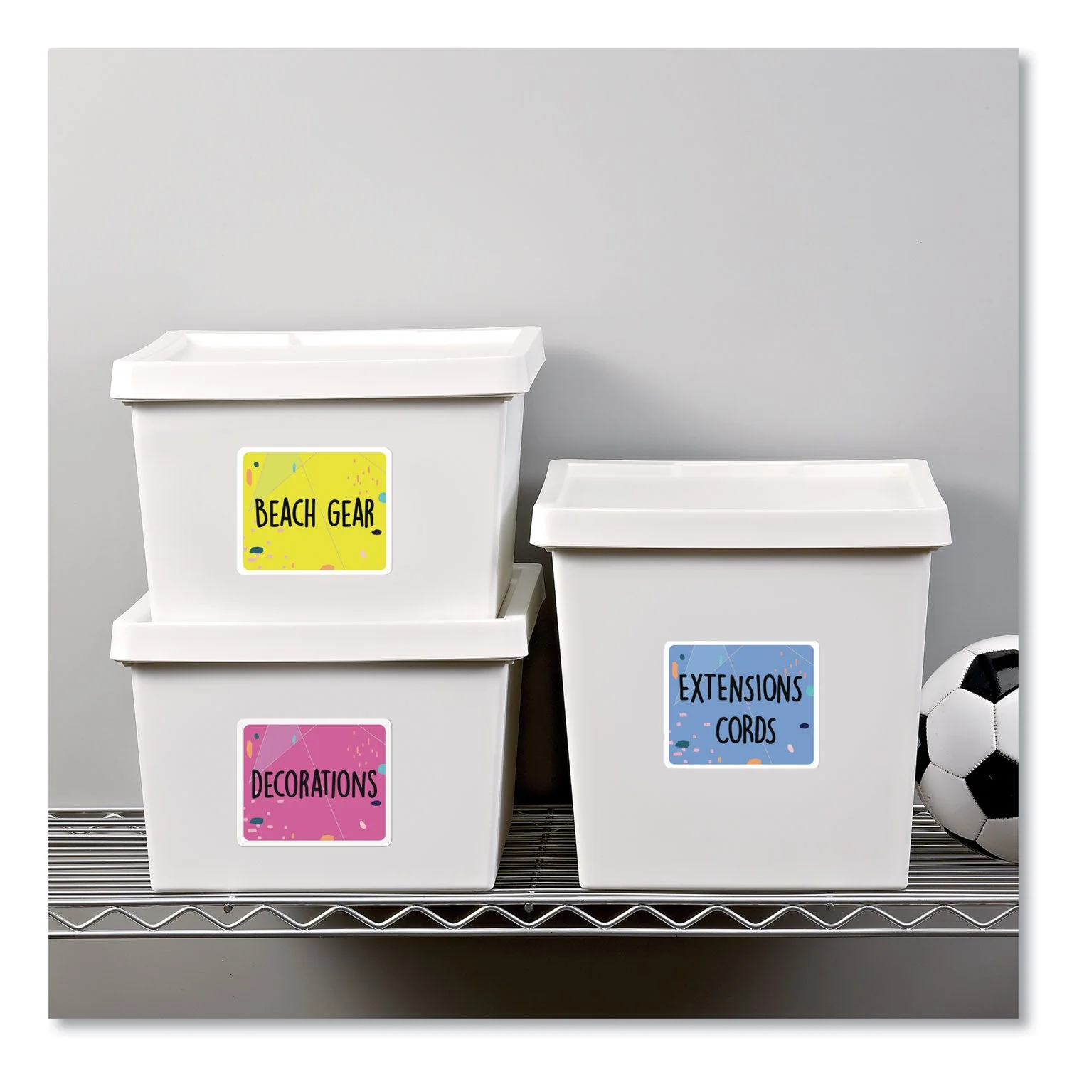 Avery Shipping Labels w/ TrueBlock Technology, Laser Printers, 3.33 x 4, White, 6/Sheet, 100 Sheets/Box - Image 9