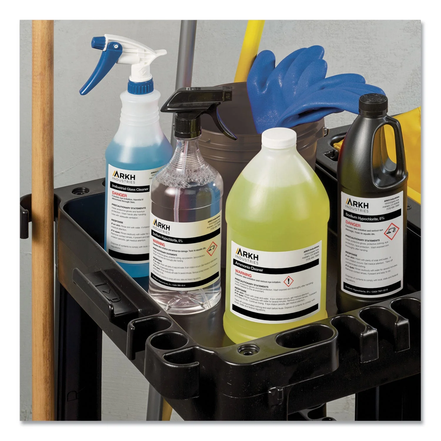 Avery UltraDuty GHS Chemical Waterproof and UV Resistant Labels, 3.5 x 5, White, 4/Sheet, 50 Sheets/Box - Image 5