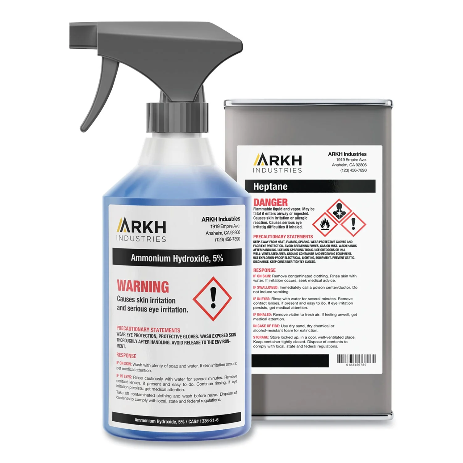 Avery UltraDuty GHS Chemical Waterproof and UV Resistant Labels, 3.5 x 5, White, 4/Sheet, 50 Sheets/Box - Image 7