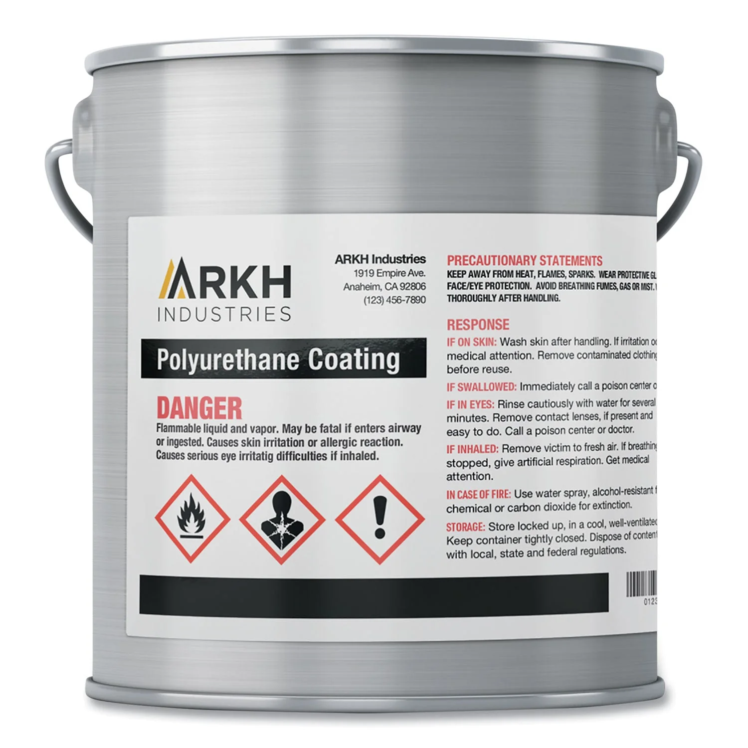 Avery UltraDuty GHS Chemical Waterproof and UV Resistant Labels, 4.75 x 7.75, White, 2/Sheet, 50 Sheets/Box - Image 7