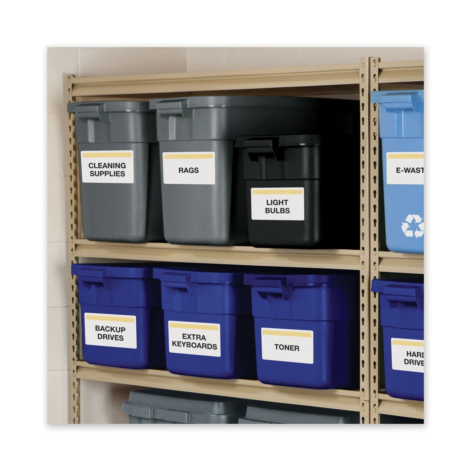 Avery Waterproof Shipping Labels with TrueBlock Technology, Laser Printers, 5.5 x 8.5, White, 2/Sheet, 50 Sheets/Pack - Image 8