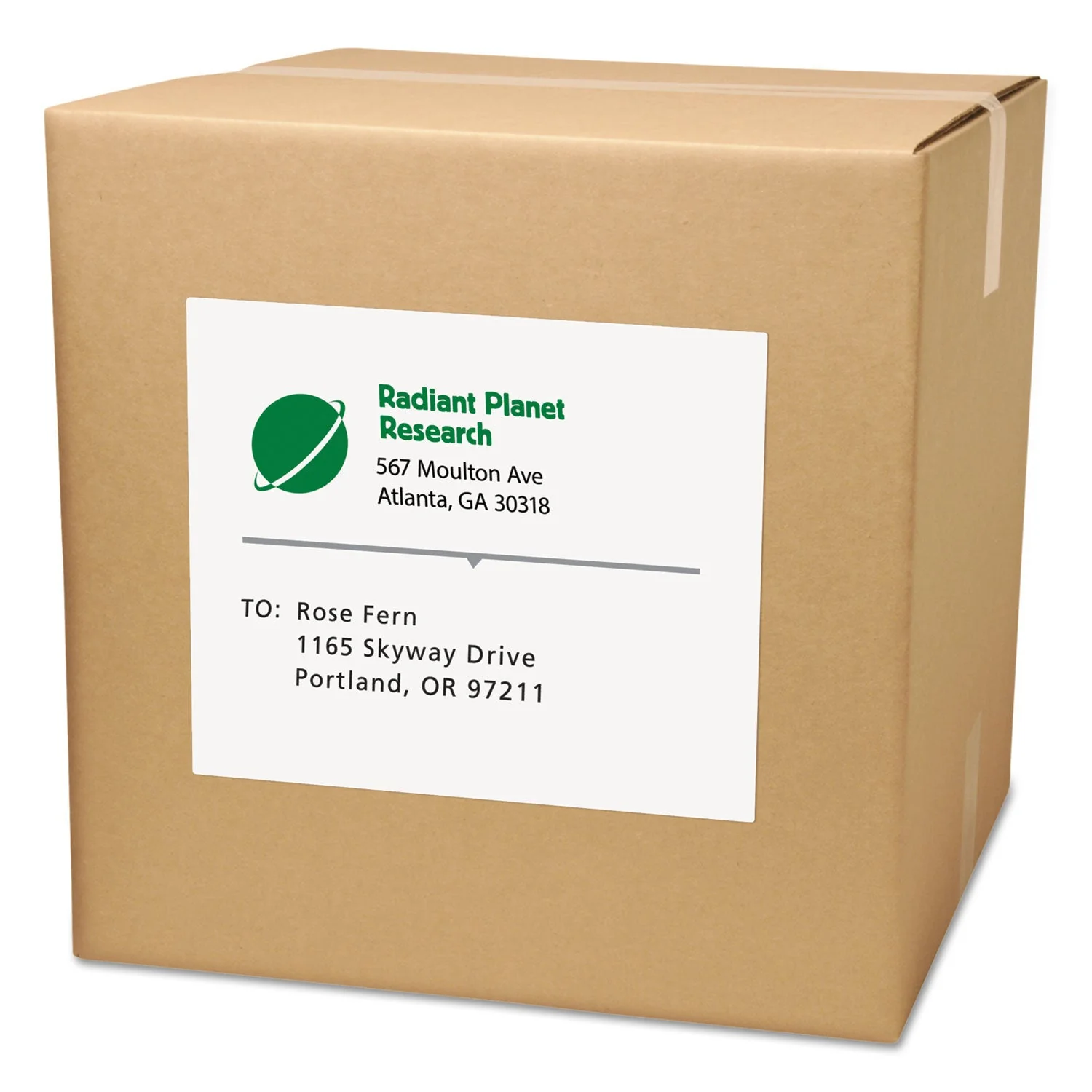 Avery White Shipping Labels-Bulk Packs, Inkjet/Laser Printers, 8.5 x 11, White, 250/Box - Image 2