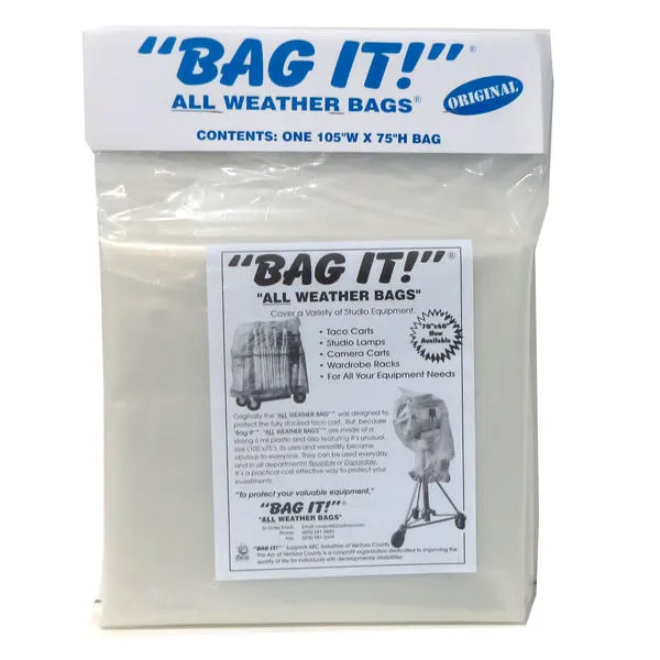 BAG IT! 6-Mil Visqueen Bags Tarps Clear Rain Covers (Small, Medium, Large) - Image 4